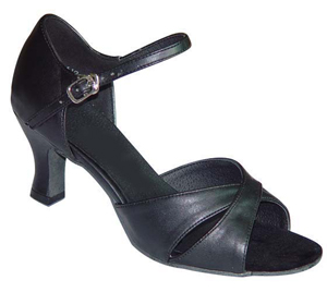 FeatherLite Dance Shoes Michelle Black Leather