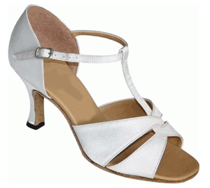 FeatherLite Dance Shoes Amy White Satinr