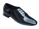 FeatherLite Dance Shoes Donald Black Patent Leather