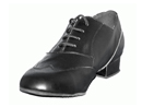 FeatherLite Dance Shoes James Black Leather