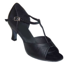 FeatherLite Dance Shoes Jane Black Leather