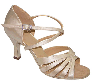 FeatherLite Dance Shoes Mia Flesh Satin