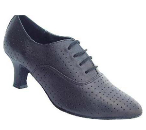 FeatherLite Dance Shoes Rhonda Black Leather