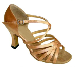 FeatherLite Dance Shoes Robin Tan Satin