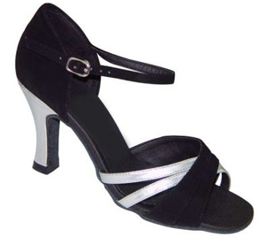 FeatherLite Dance Shoes Sara Black Suede